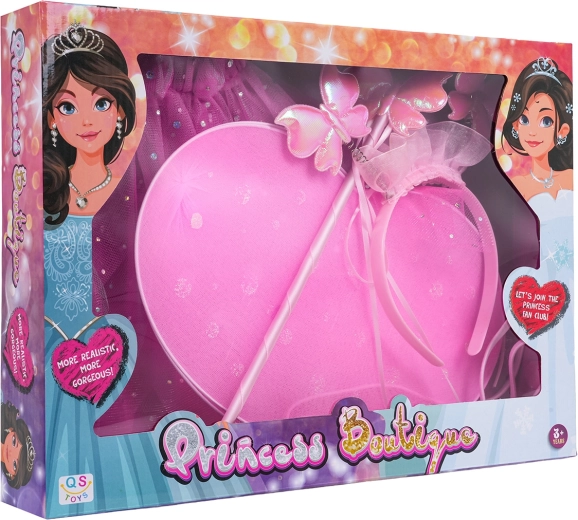 Set infantil de princesita con alas de mariposa