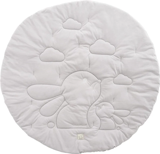 Manta de juego Träumeland Signature gris claro 95 cm