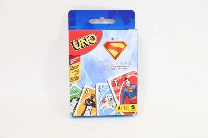 Juego de cartas UNO Superman movie