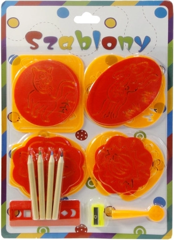 Set de plantillas para dibujar para niños