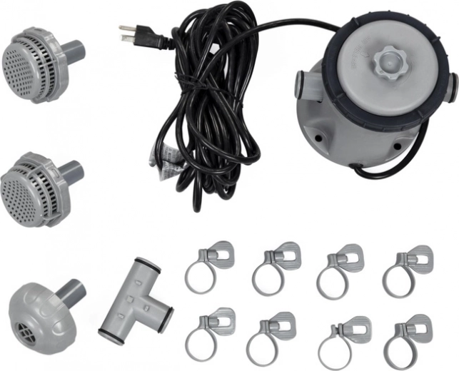 Accesorios completos en el paquete