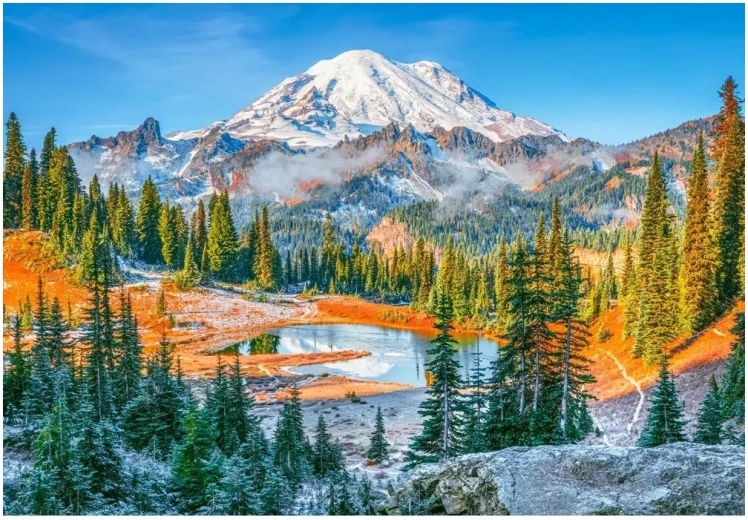 Puzzle parque nacional Mount Rainier 1000 piezas
