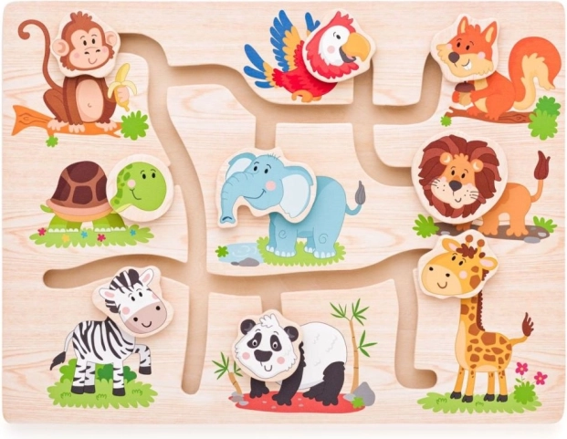 Rompecabezas deslizante Animales fantásticos