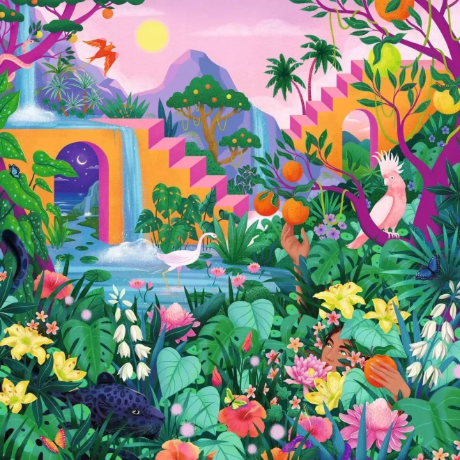 Puzzle cuadrado Ravensburger Art & Soul El gran Gatsby, 750 piezas – Naturaleza maravillosa