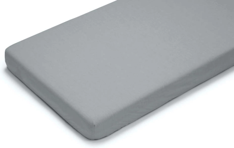 Petite&Mars sábana bajera ajustable de jersey Soft Dream 120 × 60 cm gris