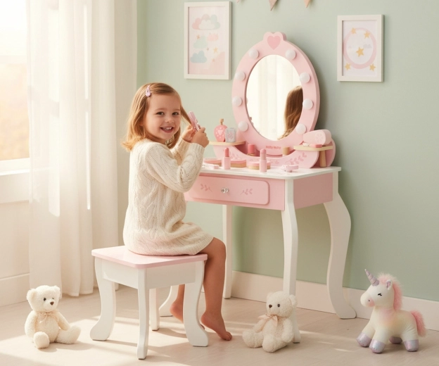 Un tocador que crece con la imaginación infantil
