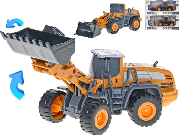 Vehículo de construcción a fricción (con volante de inercia) 20 cm