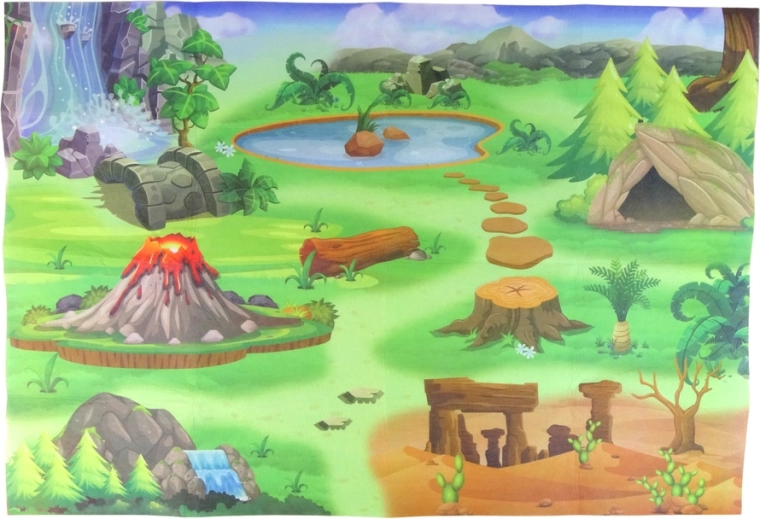 Gran tapete temático para un juego realista