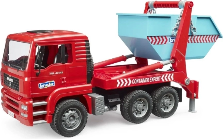 Cabina abatible con vista al motor