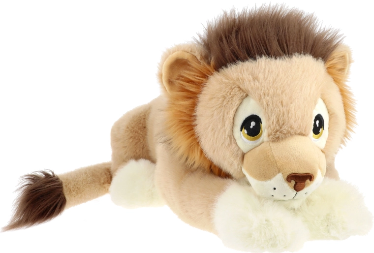 León de peluche Keeleco de 60 cm