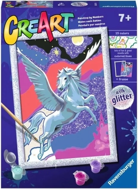 CreArt – caballo alado Pegaso – pintura por números