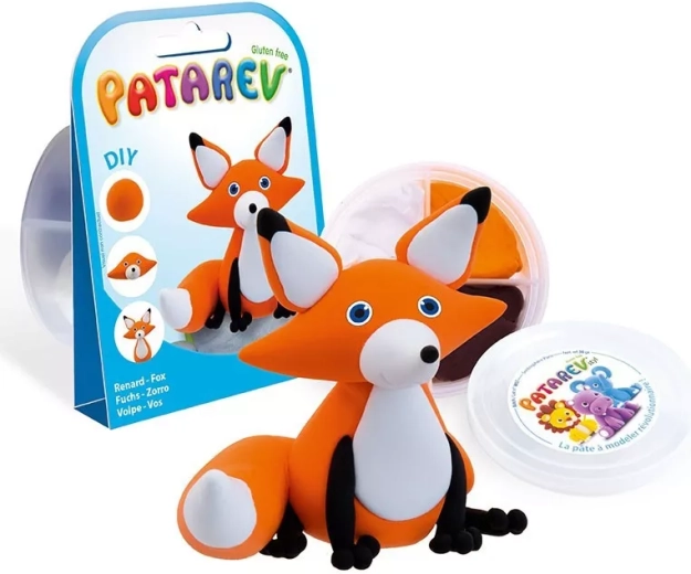 Sentosphere plastilina Patarev de bolsillo – zorro