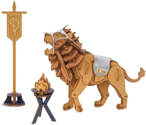 Puzle 3D de madera León guerrero