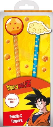 Dragon Ball set de lápices con toppers
