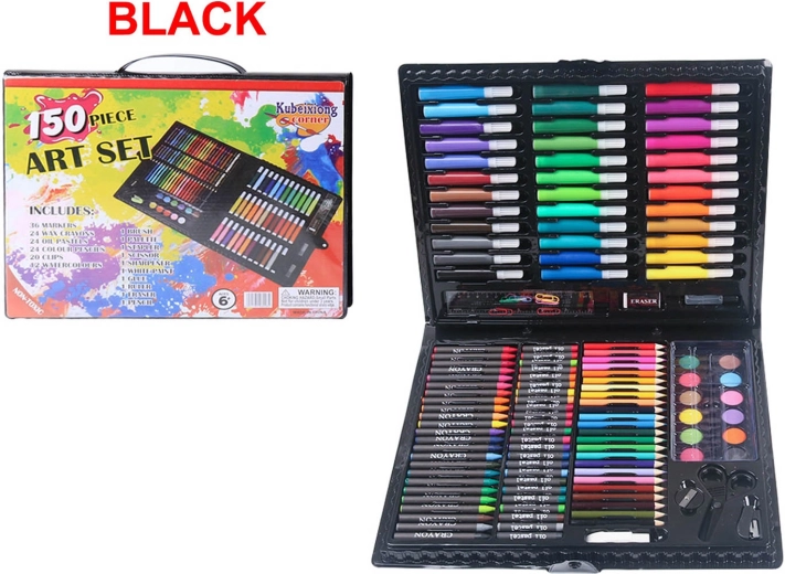 Set de arte en maletín de 150 piezas