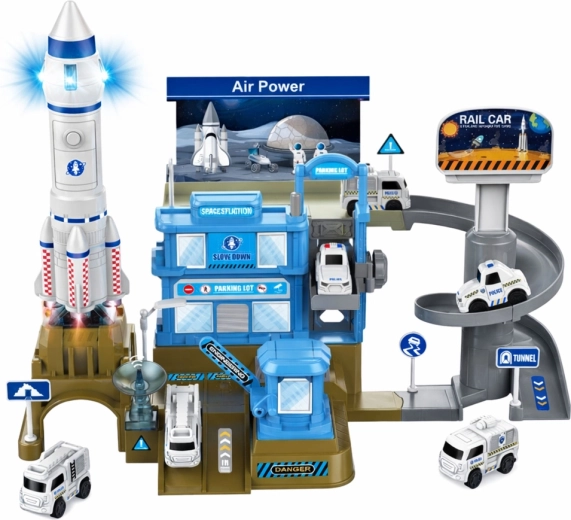 Sistema de aparcamiento y circulación de varios niveles