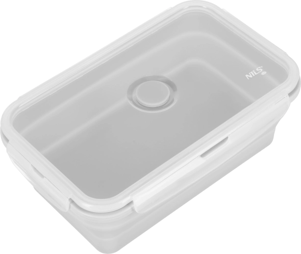 Caja de comida plegable NILS Camp 1200 ml – gris