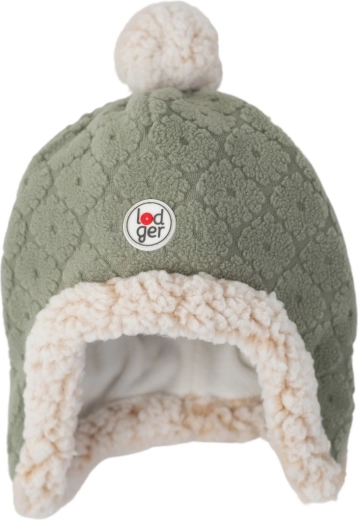 Gorro de forro polar Lodger Hatter folklore fleece elm (6–12 meses)