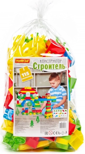Set de construcción (constructor) de 115 piezas