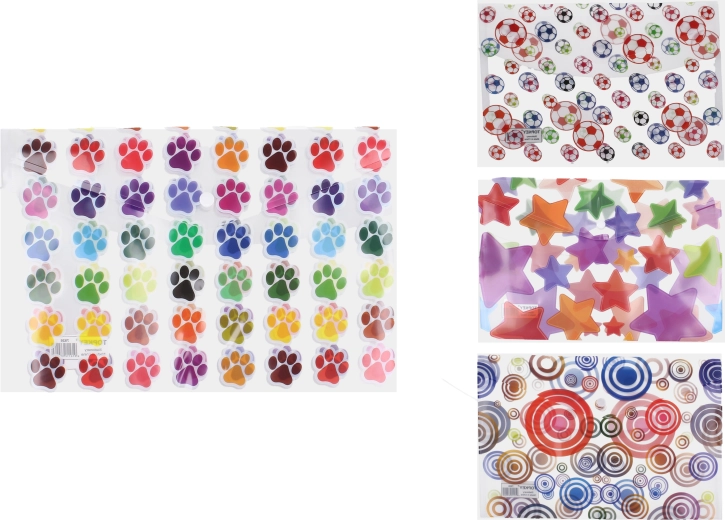 Carpeta con broche 23,5 × 33,5 cm – mix de motivos