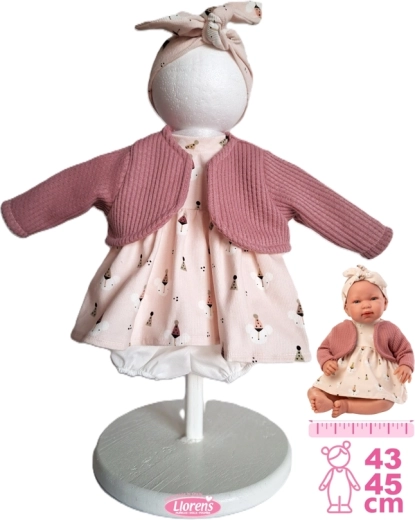 Ropita para muñeca bebé New Born Llorens 43–45 cm
