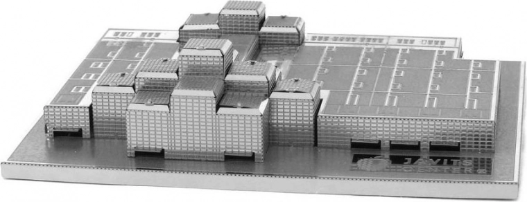 Puzzle 3D Metal Earth Jacob Javits centro de congresos