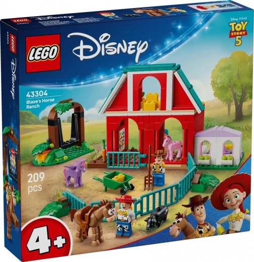 LEGO Disney Pixar Toy Story 5 Rancho de caballos Blaze