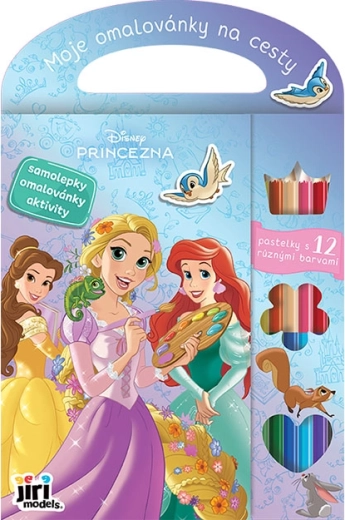 Mis libros para colorear de viaje Disney Princesas