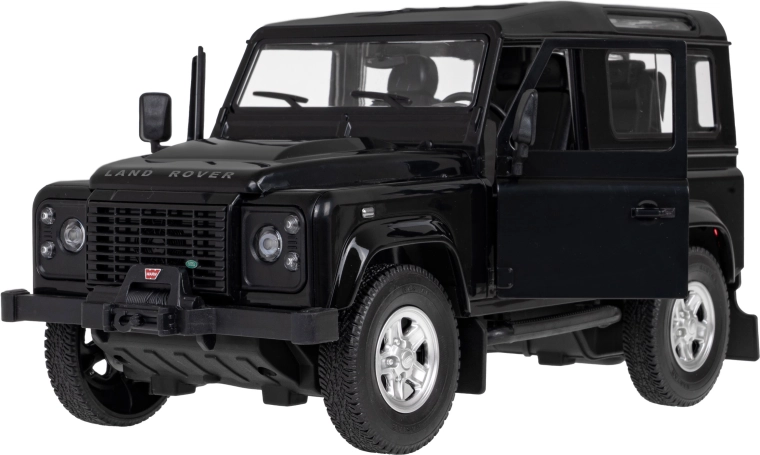 Rastar Land Rover Defender 1:14 coche RC – negro