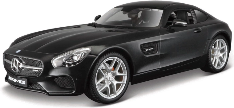 Maisto Mercedes-AMG GT modelo metálico 1:18 negro