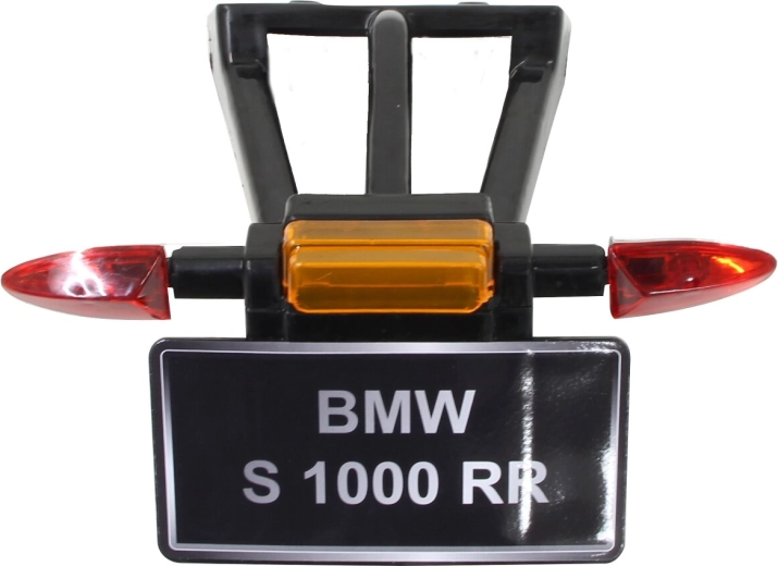 Soporte de matrícula Jamara con intermitente para motocicleta eléctrica infantil BMW S1000RR