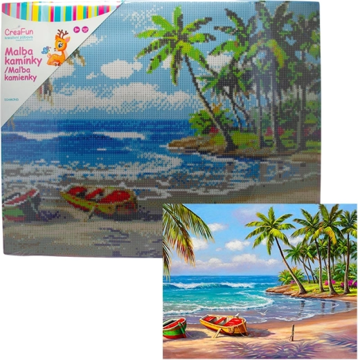 Pintura de diamantes – oasis 40 × 50 cm