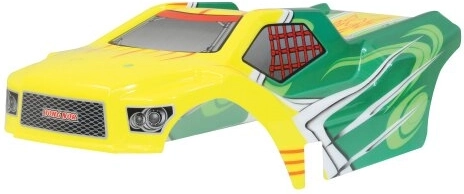Carrocería aerodinámica X2CRT amarilla/verde