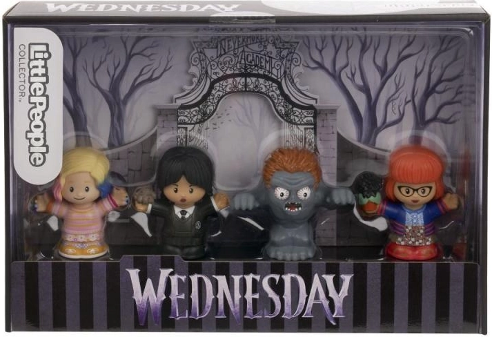 Set de figuras Little People Wednesday (paquete de 4)