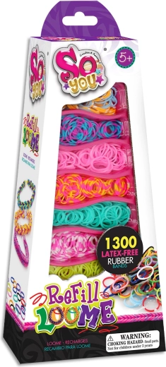 Tasia set de recambio de gomitas elásticas 1300 uds.