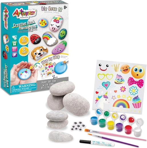 TASIA pintar piedras set creativo