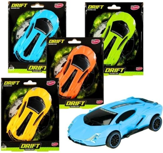 Coche de carreras para derrapes Mega Creative con función pull-back
