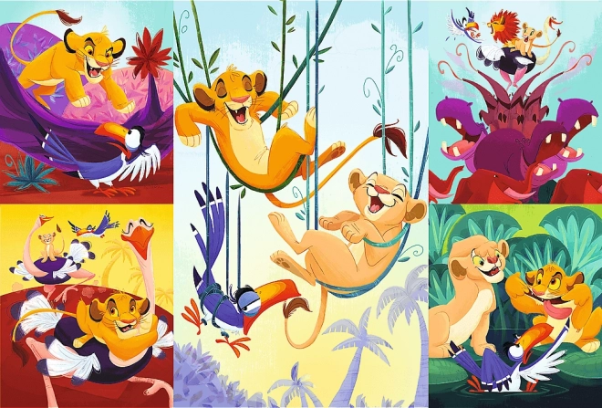 Puzzle de 100 piezas DISNEY EL REY LEÓN