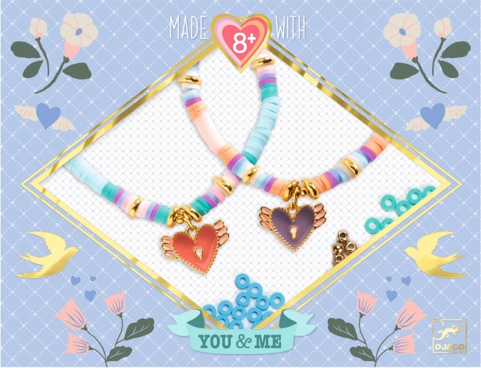 DJECO Me & You pulseras de amistad Alas
