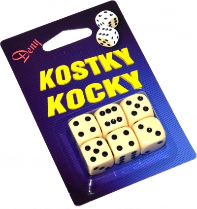 Dados en caja