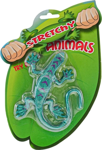 Lagartija elástica para juego sensorial