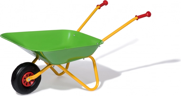 Carretilla de jardín metálica Rolly Toys – verde
