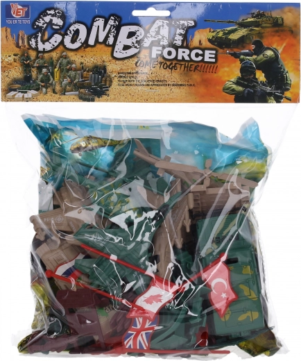 Set de figuras de soldados 55 piezas – 5 cm