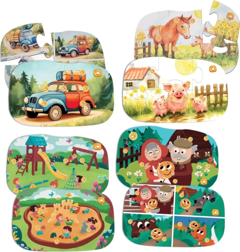 Rompecabezas interactivos para manos pequeñas