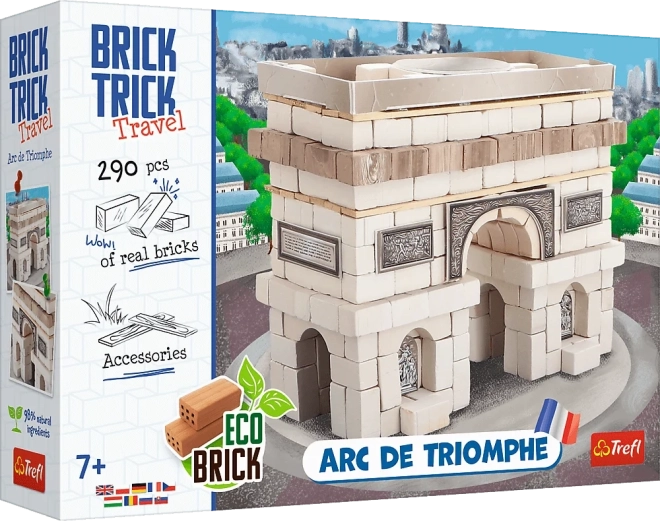 Kit de construcción Arco de Triunfo Brick Trick Travel