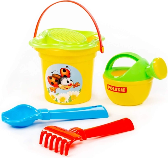Set de arena con cubito pequeño y regadera - 1 unidad