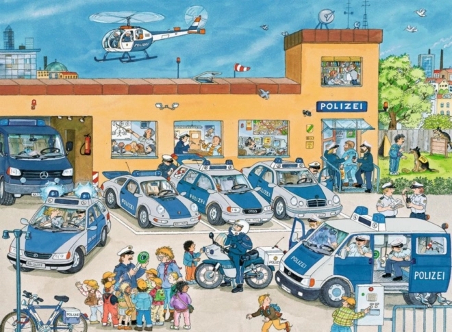 Puzzle Comisaría de Policía XXL