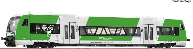 Automotor diésel Roco Stadler 841 201-7 ČD (H0)