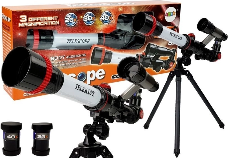 Telescopio astronómico educativo para niños