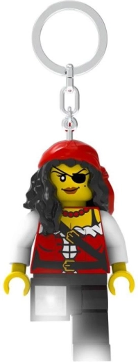 Llavero luminoso LEGO princesa pirata con LED